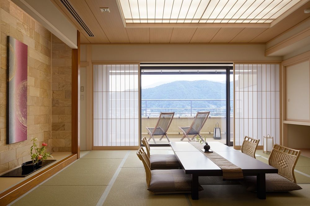Hotel Fujikawaguchiko Onsen Konanso Zewnętrze zdjęcie A traditional Japanese room