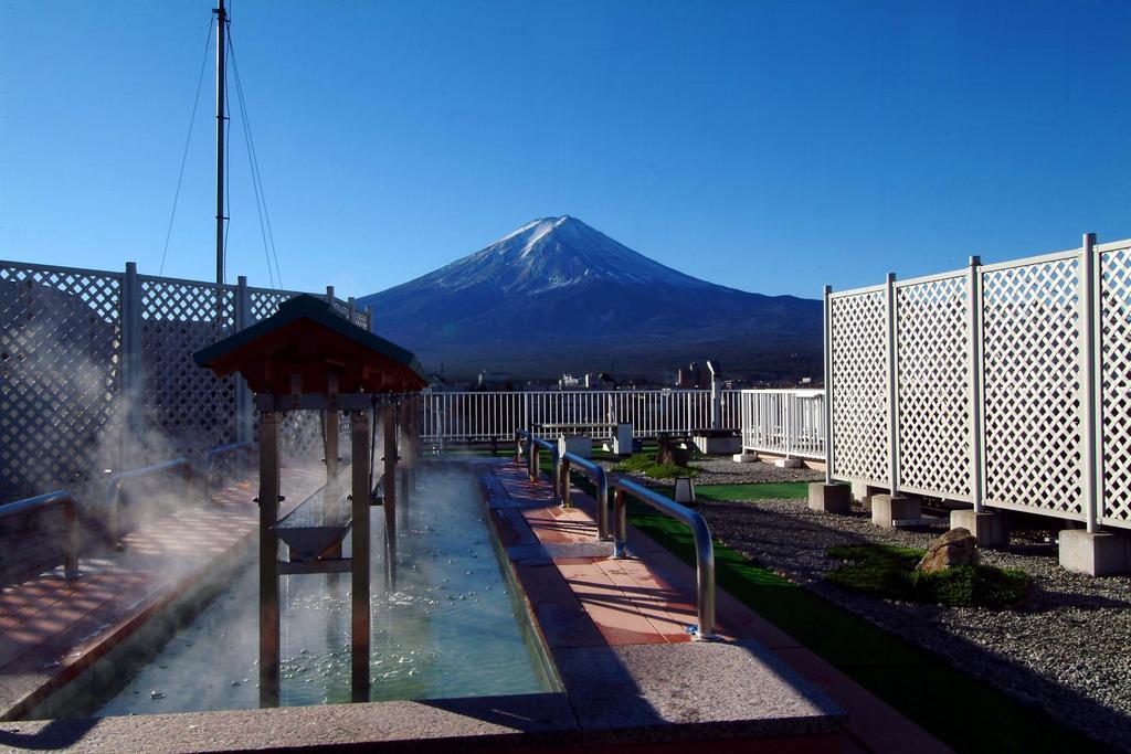 Hotel Fujikawaguchiko Onsen Konanso Zewnętrze zdjęcie Mount Fuji from the hot spring